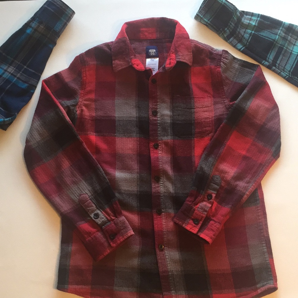 Route 66 Flannel Shirt